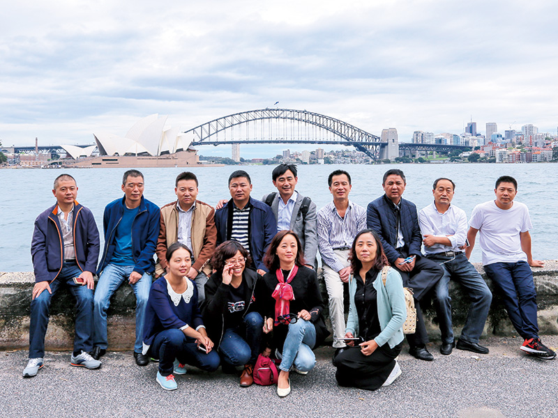 2016年公司組織優(yōu)秀員工去澳大利亞參觀學(xué)習(xí) 