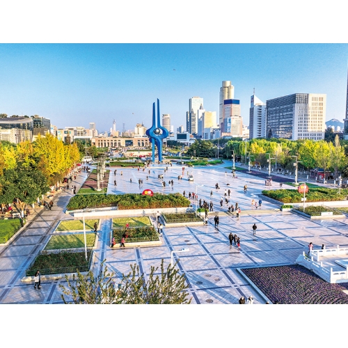 參建魯班獎（濟南泉城廣場）